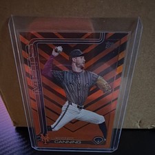 2025 Topps Update Series Rookie Griffin Canning #US40 New York Mets MLB Card. rookie card picture