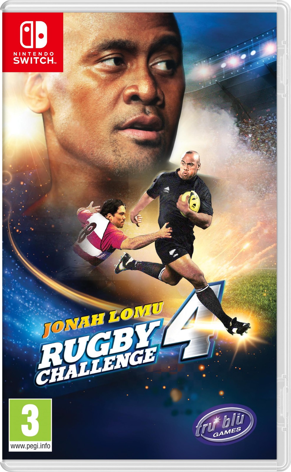 Jonah Lomu Rugby Challenge 4 (Nintendo Switch) Game (Nintendo Switch)