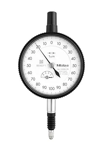 Mitutoyo 2109A-70 Dial Indicator DG 0.001 Grad, 0-1mm Range