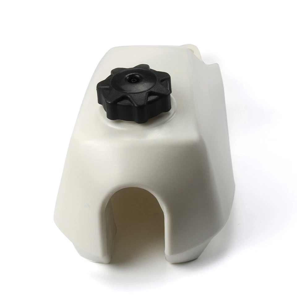 Tanque de combustible de gasolina para Yamaha Big Wheel 200 BW 200 1985-1988 con interruptor Petcock blanco Foto 4 de 4