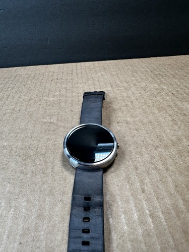Moto 360 Smart Watch With Leather Band 316L Watch Only Works Ships Fast!!! - Picture 4 of 6