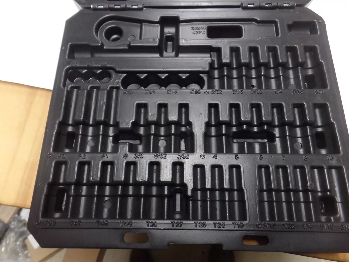 Craftsman 42 cheap piece socket set