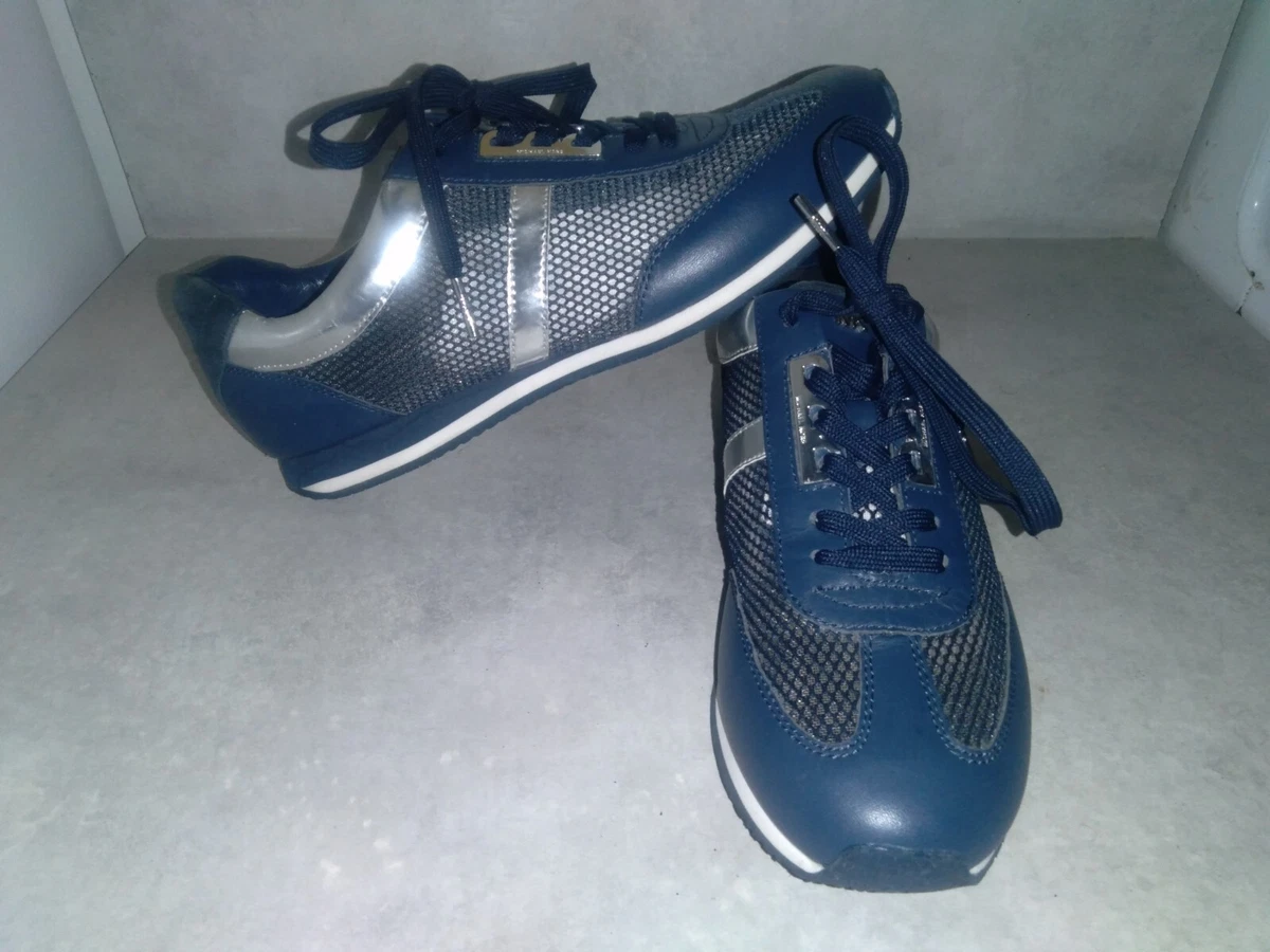 Michael kors navy shoes hot sale