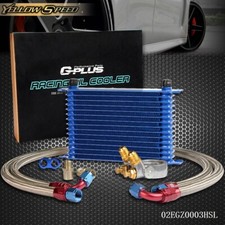 Fit For Universal 15 Row 10an Thermostat Adaptor Racing Engine Oil Cooler Kit
