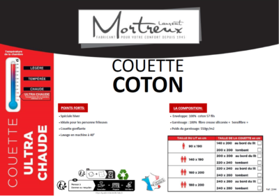 DUNLOPILLO | Couette Douce Nuit - Chaude 200x200 | Leroy Merlin