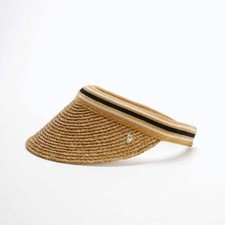 Helen Kaminski Women's Marina Nougat/Black Stripe HAT50318