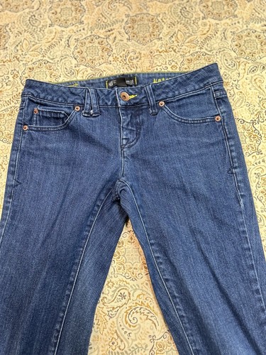 Volcom Jeans Matchstick Womens Designer Blue Sz 5 Ladies Street Skinny Pants - Picture 2 of 11