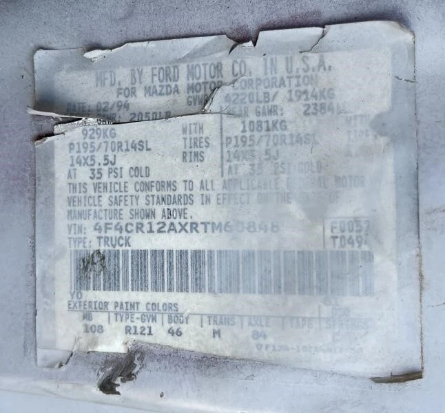 Heater Climate Temperature Control Without AC Fits 93-94 MAZDA NAVAJO 1085033 - Image 4 of 4