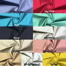 Sateen Cotton Stretch – Woven Spandex Fabric by the Yard