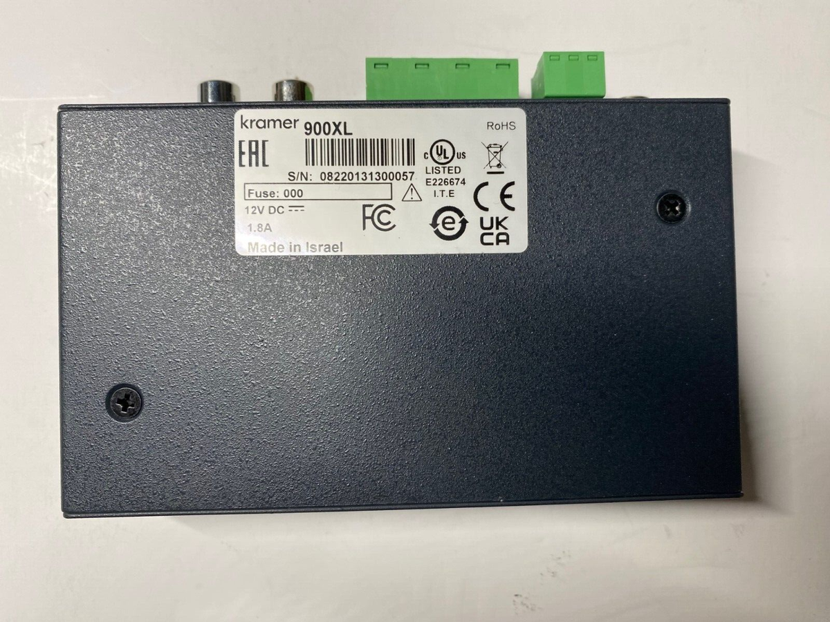 Kramer Audio 900XL Channel Stereo Audio Amplifier BNIB UK