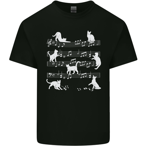 Generisch I Love Music Felpa con cappuccio da uomo, blu