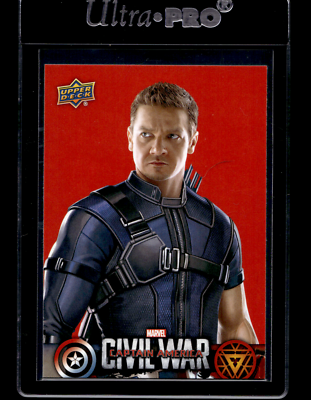 2016 Upper Deck Captain America Civil War (Walmart) - Red - #CW7