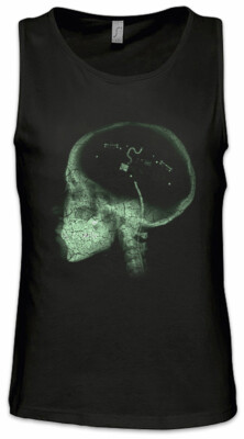 Gamer Brain Herren Tank Top Geek Nerd Fun Informatiker Informatik Computer