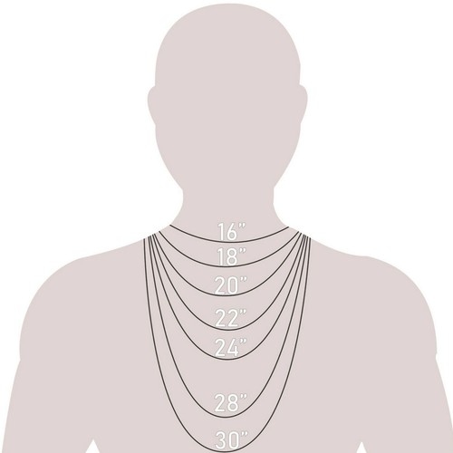 Solid 10K Yellow Gold Mariner Link Chain Necklace, 16" To 30", 1.2MM To 5.5MM - Picture 8 of 10