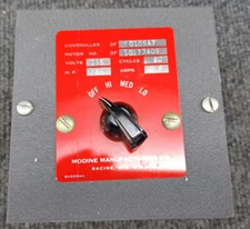 MODINE Motor Controller 0105A7 for 10173A05 Motor , 1/85 Hp 115 Volts 0.5 Amps