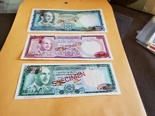 2 Afghanistan specimen rare light tape marks