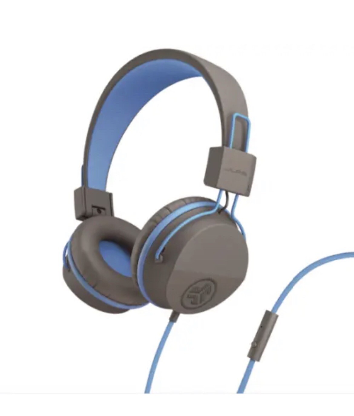 Jlab Audio Jbuddies Studio Over Ear Folding Kids Headphones Blue Grey - New image 8