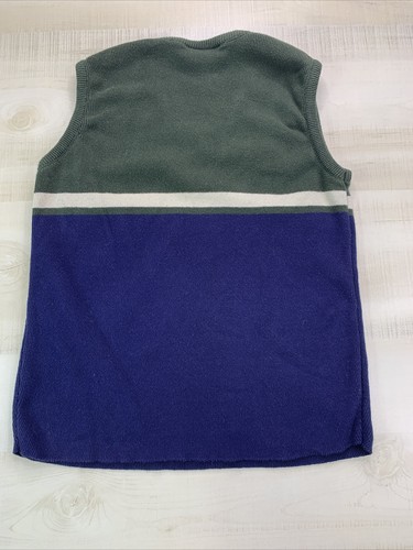Vintage 90s USA PAUL HARRIS DESIGN UNISEX SWEATER VEST LARGE USA Made-62A - Picture 7 of 8