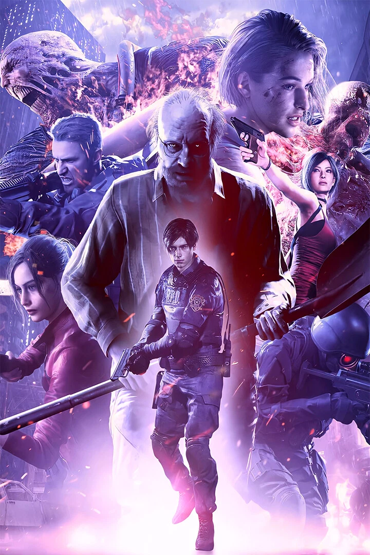 RESIDENT EVIL: Infinite Darkness Special character art featuring