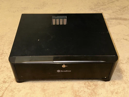 Silverstone Grandia GD06 Black Home Theater PC Case - USED