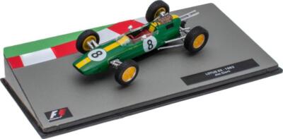 Atlas Edtions 1:43 Scale Lotus 25 1963 - Jim Clark Cased - F1 Collection