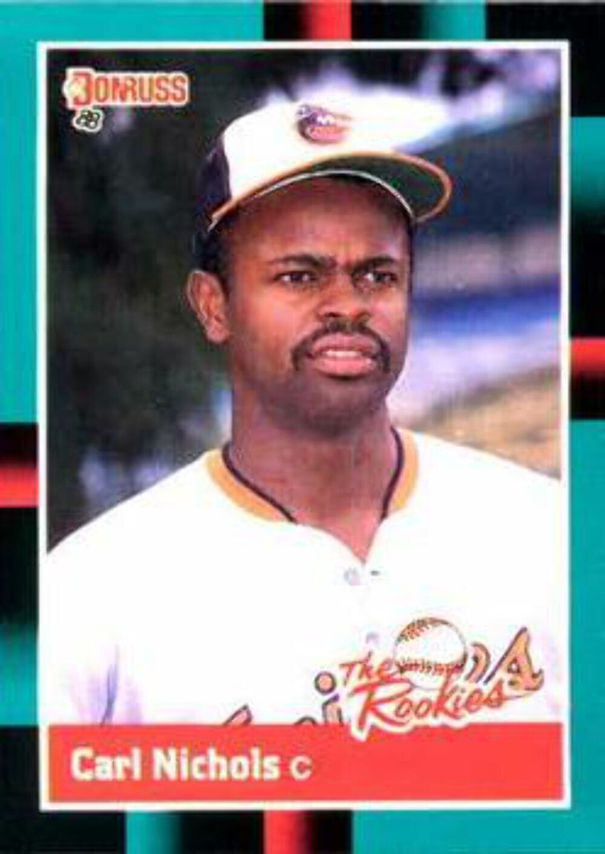 39 Carl Nichols - Baltimore Orioles - 1988 Donruss The Rookies