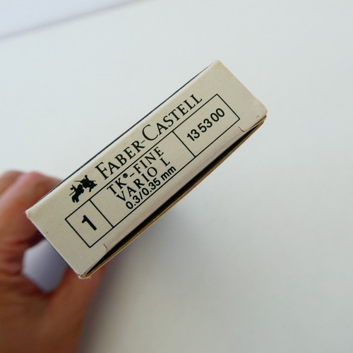 Faber Castell TK Fine Vario L Mechanical Pencil 0.35mm Drafting Vintage New - Picture 6 of 7