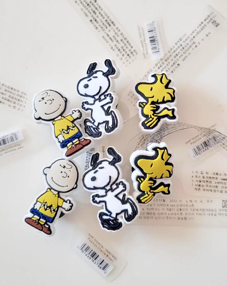 Peanuts Snoopy Crocs Jibbitz 3 Pack Genuine Crocs Jibbitz Tracking