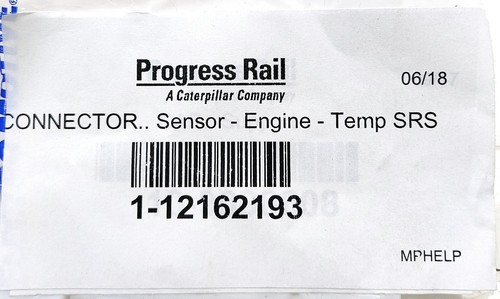 Caterpillar 1-12162193 Connector Sensor Engine Temp SRS - Picture 3 of 6