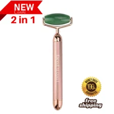 2in1 Contour Facial Massager Electric Derma Face Roller Kit Skin Tightening tool