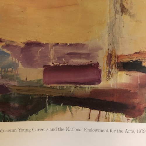 Póster impreso de arte vintage de la Sinfonía Joan Snyder para Felicia Museo de Arte Alto - Imagen 9 de 10