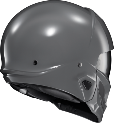 scorpion covert-x solid cement grey jet helmet New Scorpion Exo Covert 2 Open Face Cement Grey Motorcycle Helmet DOT All  Sizes