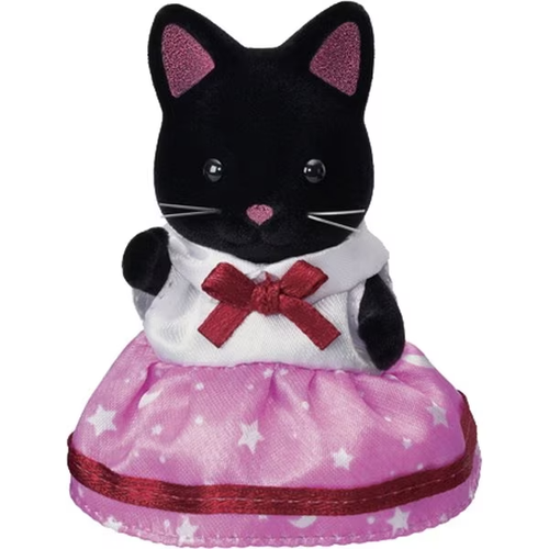 Muñeca Sylvanian Families cielo estrellado gato familia FS-38 Calico Critters EPOCA Japón - Imagen 5 de 9