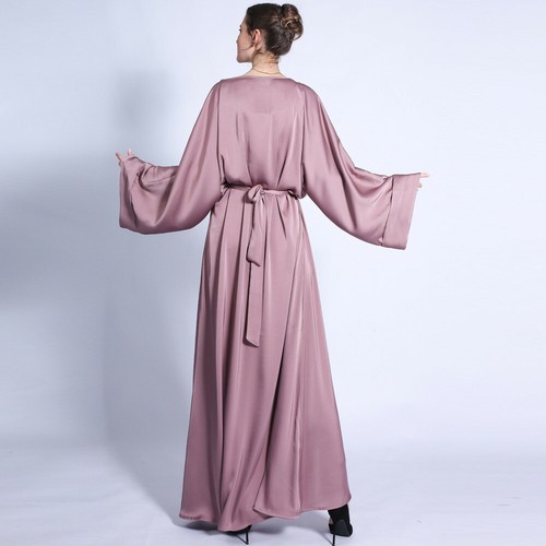 Ramadan Kaftan Abaya Muslim Women Long Dress Maxi Robe Dubai Party Gown Abayas - Picture 110 of 220
