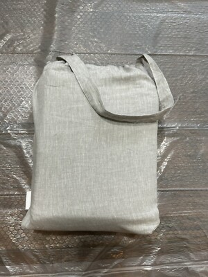 New Nordstrom Gray Tencel/Linen Blend King Sheet Set 4Pc