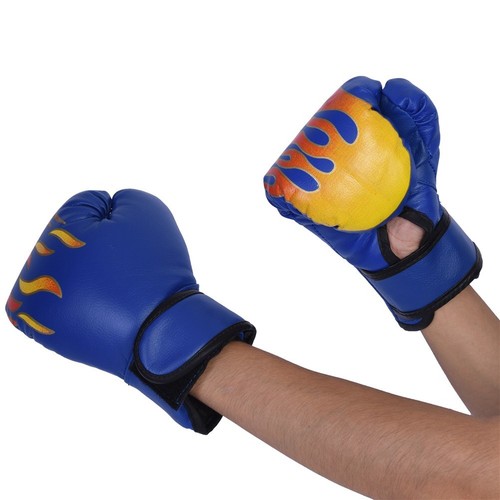 BLUE Child Boxing Fighting Muay Thai Sparring Punching Kickboxing Grappling MU - Picture 3 of 12