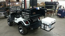 golf cart Yeti tundra 35 golf cart hitch cooler carrier