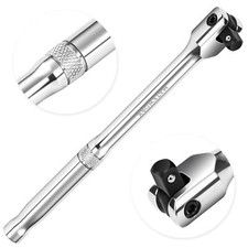38 Drive Breaker Bar 10 Inches 180-degree Flex Head 38 Drive Breaker Bar 10 Inches 180-degree Flex Head