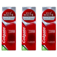 Colgate Max White Stain Guard + Shine Toothpaste 50ml (Pack of 3) 149.80 per litre