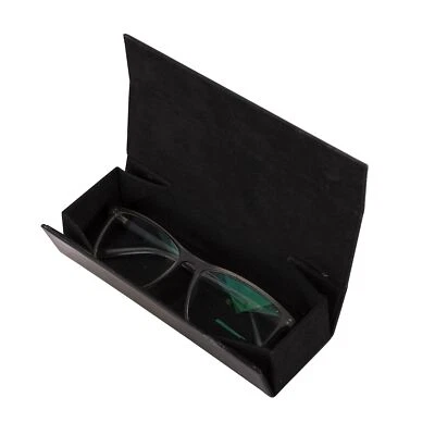 Solo Pelle Faltbares Brillenetui aus echtem Leder, tragbare Brillenbox zum falte