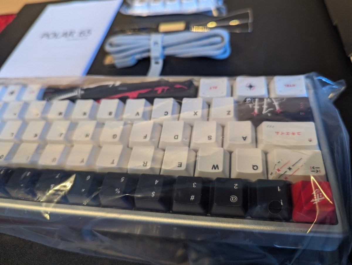 Yuki Aim Polar 65 Keyboard Katana Edition gaming keyboard | eBay