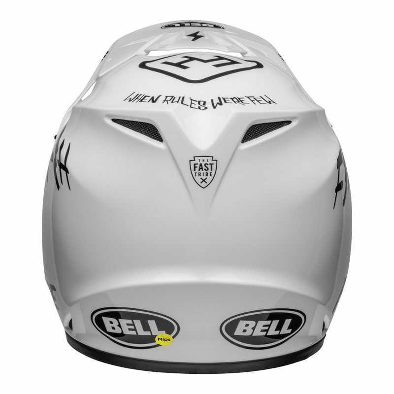 BELL MX-9 MIPS XLサイズ Fasthouse ヘルメット BELL MX9 MX-9 MIPS HELMET FASTHOUSE WHITE BLACK ADULT