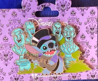 【レア】DisneyAuctions リロ&スティッチ ピン Disney Paris DLP - Stitch - Phantom Manor (Haunted Mansion) Pin | eBay
