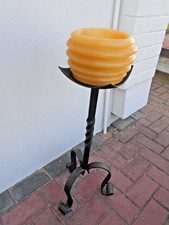 Altarleuchter 65 cm - Kerzenhalter Kerzenleuchter Antik Handgeschmiedet mit Kerz