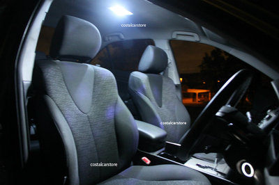 White Complete LED Interior Light Conversion Kit for Honda Integra 2001-2007