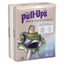 Pull-Ups Boys' Skin Essentials Training Pants, 4T-5T, 33 Count