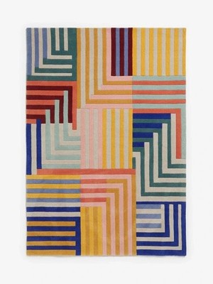 Handmade Wool Rug 5x7 - Soft Wool, Modern Style, Durable & Stylish Rug