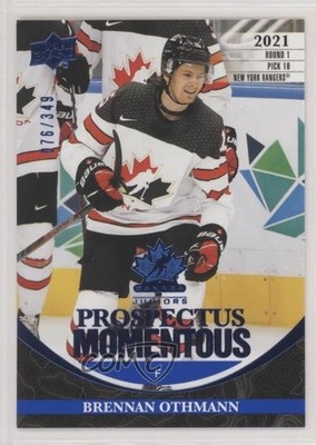 2023 Team Canada Juniors Prospectus Momentous Electric Blue Brennan Othmann 1t59