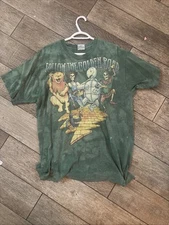 Vintage Grateful Dead Liquid Blue Golden Road Shirt