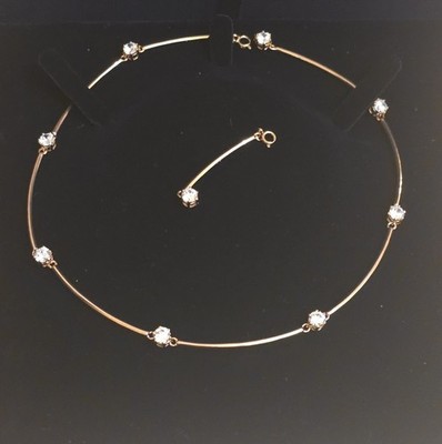 Swarovski Original Constella Halskette Roségold Weiß Kristalle Neu Box 5609710